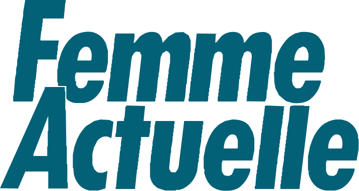 Logo de Femme Actuelle en couleur turquoise.
