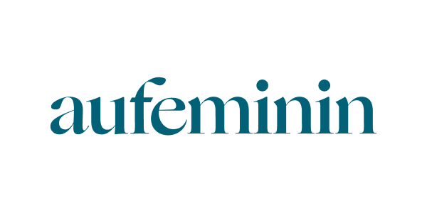 Logo de aufeminin, site dédié aux femmes.