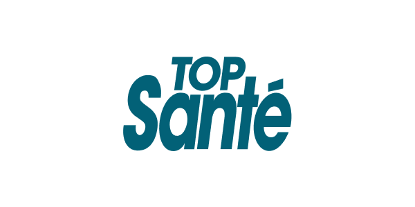Logo de Top Santé en couleur turquoise