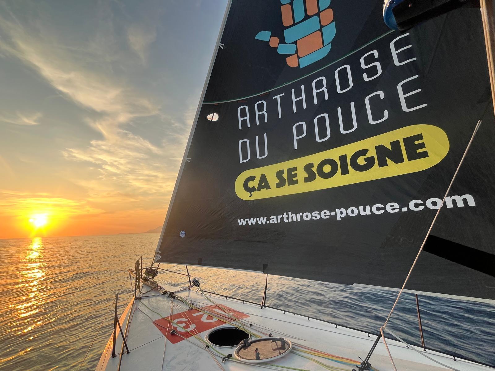 Voilier Anatole partenariat Arthrose du Pouce